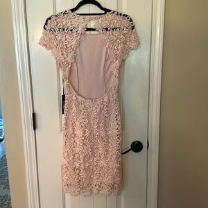 Lulus dress, never been worn size medium, open back